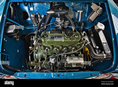 Classic BMC Austin Mini A-series Engine Stock Photo - Alamy