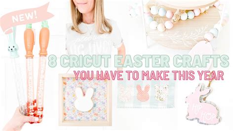 8 Cricut Easter Crafts You Have To Make This Year + 2023 Easter Basket ...