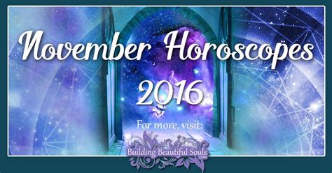 November Horoscope 2016 | Monthly Horoscope & Astrology Predictions