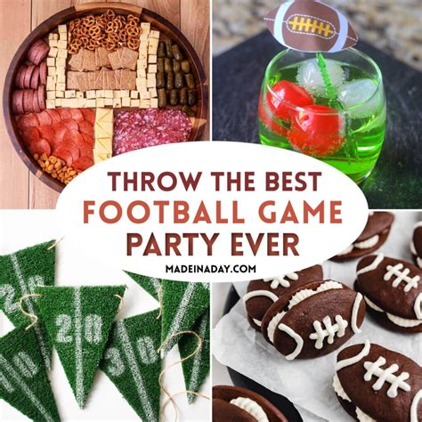 Throw The Best Football Game Party Ever | Made In A Day