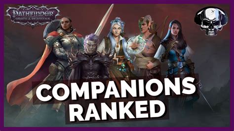 Pathfinder: WotR - Companions Ranked - YouTube