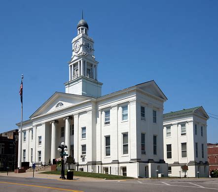 Clark County Courthouse Winchester Kentucky Stock Photo - Download ...