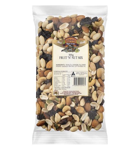 Fruit n Nut Mix 500g | Yummy Snack Foods