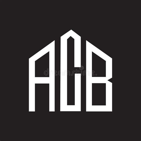 ACB Letter Logo Design on Black Background.ACB Creative Initials Letter ...