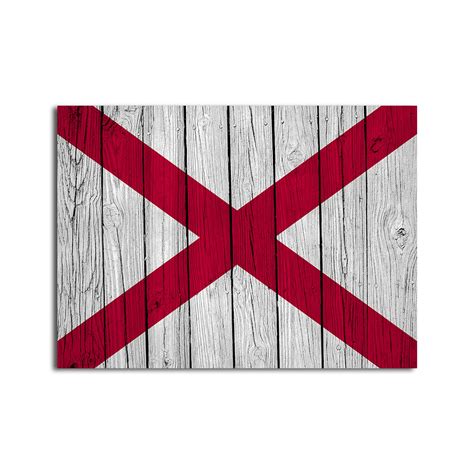 Alabama State Flag Wall Art