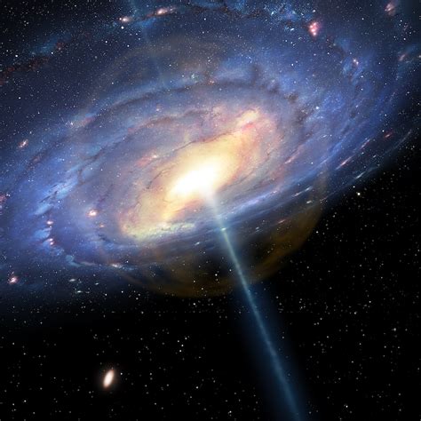 Milky Way bubble a 'distant echo' of supermassive black hole binge