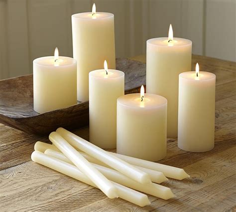 PB Pillar Candle - Pottery Barn Australia