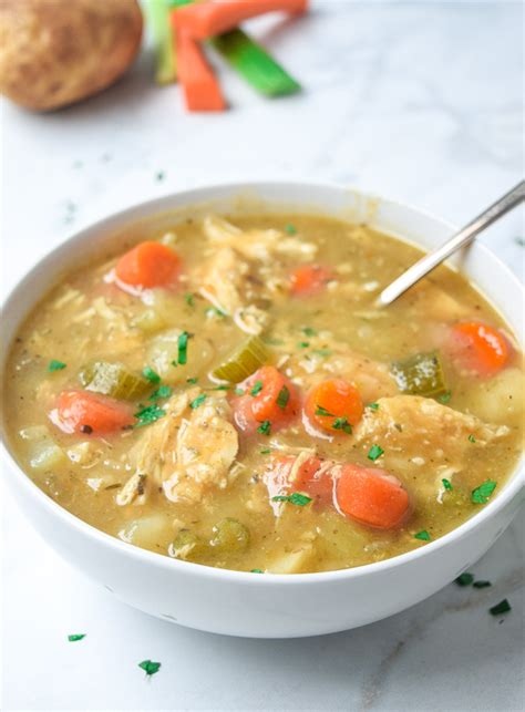 Instant Pot Creamy Herbed Chicken Stew (Whole30 Paleo) • Tastythin