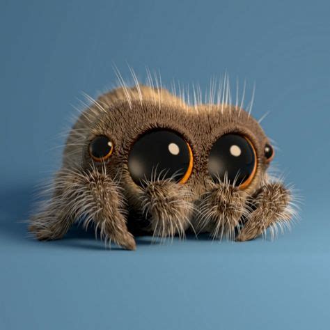 Lucas the spider....so cute! | Criaturas fofas, Desenhos de animais fofinhos, Desenho de aranha