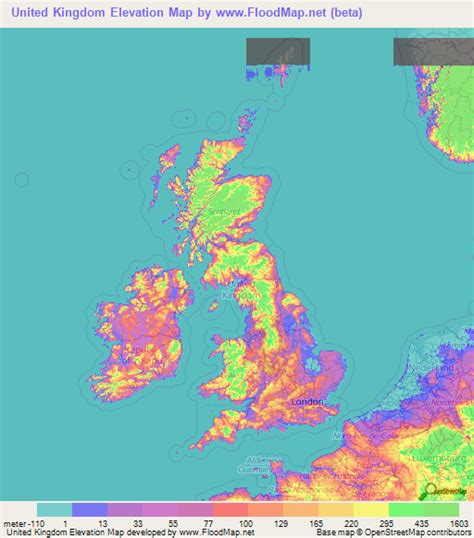 Scotland Sea Level Rise Map