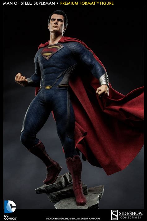 Superman Man Of Steel Premium Format Figure Statue Sideshow