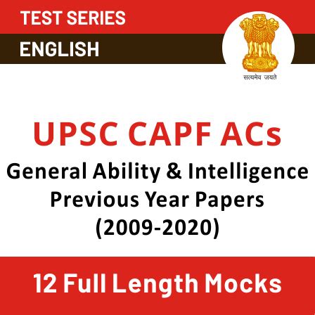 Upsc capf online mock tests | upsc capf acs general ability & intelligence previous year papers ...