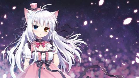 Anime Neko Girl Wallpapers on WallpaperDog