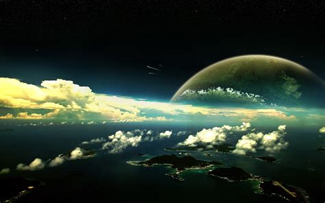 outer, Space, Planets, Panorama Wallpapers HD / Desktop and Mobile Backgrounds