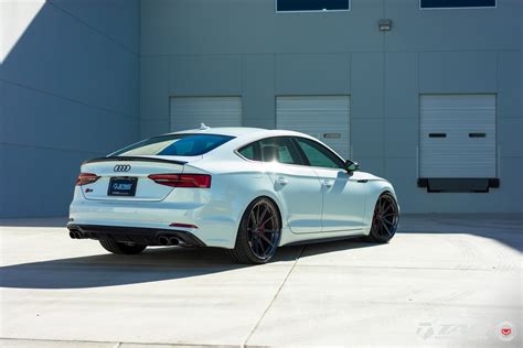 White Audi S5 Stands Out on the Road with Blacked Out Grille — CARiD ...