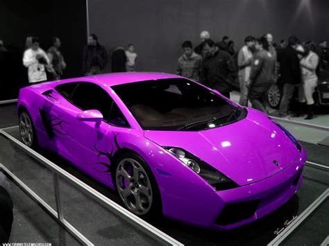 it's purple Fastest Lamborghini, Pink Lamborghini, Lamborghini Gallardo, Ferrari, Bugatti Cars ...