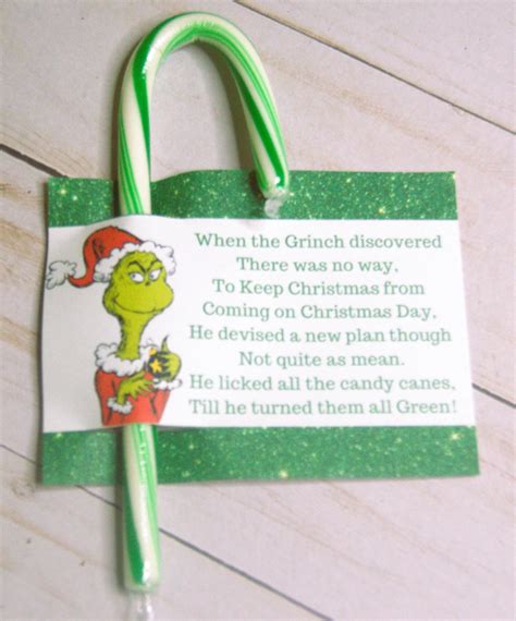 Grinch Candy Cane - Etsy