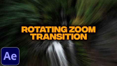 Rotating Zoom Transition Tutorial in After Effects | Seamless Zoom ...