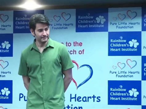 Mahesh Babu visits Rainbow Children's Hospital in Hyderabad