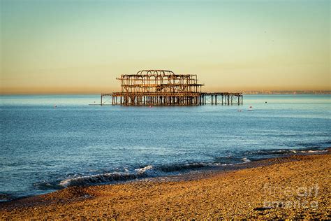 Winter Sunrise, Brighton West Pier Photograph by Colin and Linda McKie ...