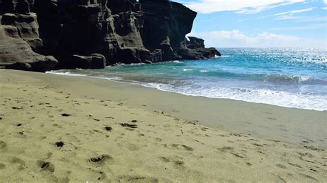 The rare beaches with green sand - and there are only four in the world | The US Sun