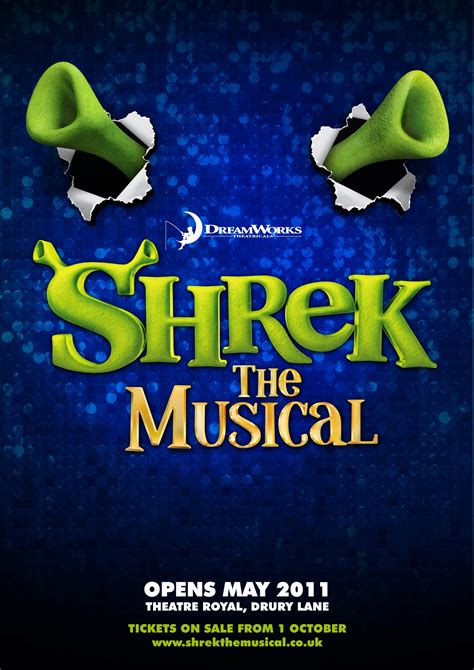 Shrek The Musical Broadway Logo