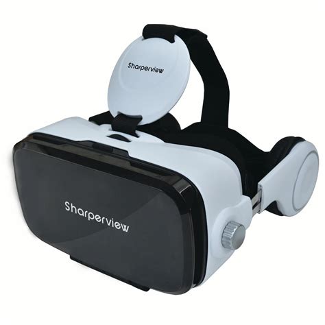 Virtual Reality Headset with Built-in Stereo Headphones - Walmart.com ...