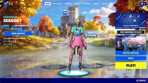 Fortnite: How to change lobby background in Chapter 4