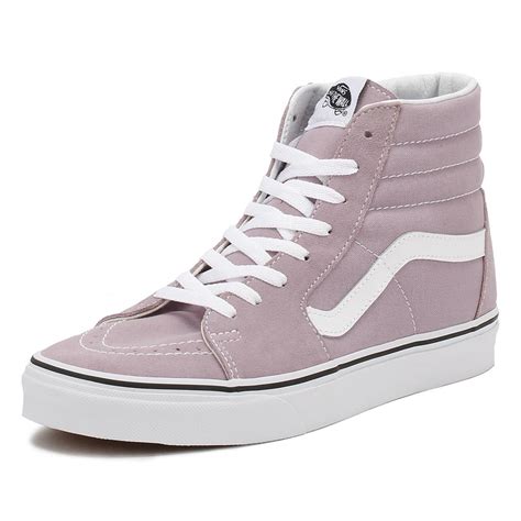 Vans Canvas Womens Lilac Sk8-hi Trainers - Lyst