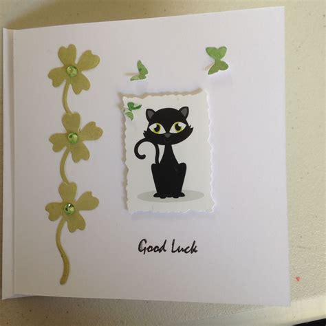 Pin by Judith Thorpe on Good luck | Good luck cards, Cards handmade, Cards