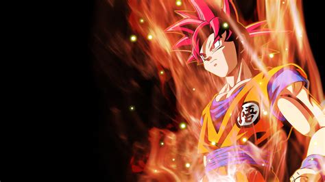 Super Saiyan God HD Wallpaper - WallpaperSafari