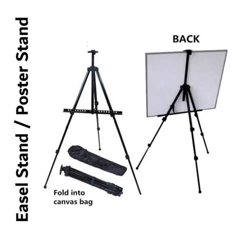 Portable Adjustable Easel Stand Poster Stand A1 Board Standee | Lazada