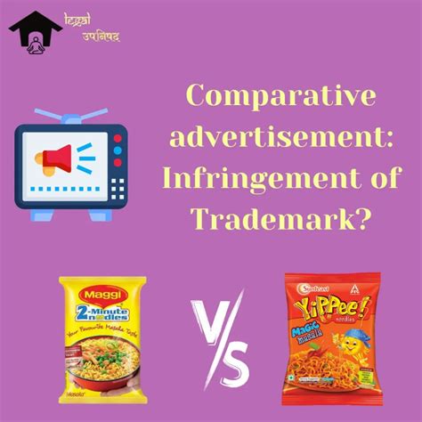 Comparative advertising: Trademark Infringement