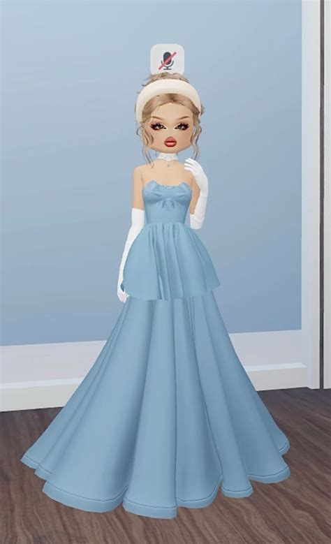 Cinderella 🦋💎🩵 in 2024 | Dress to impress, Fashion games, Fashion