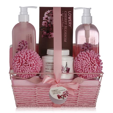 Cherry Blossom Spa Bath & Body Gift Set - Lovery