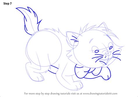 How to Draw Toulouse from The Aristocats (The Aristocats) Step by Step ...