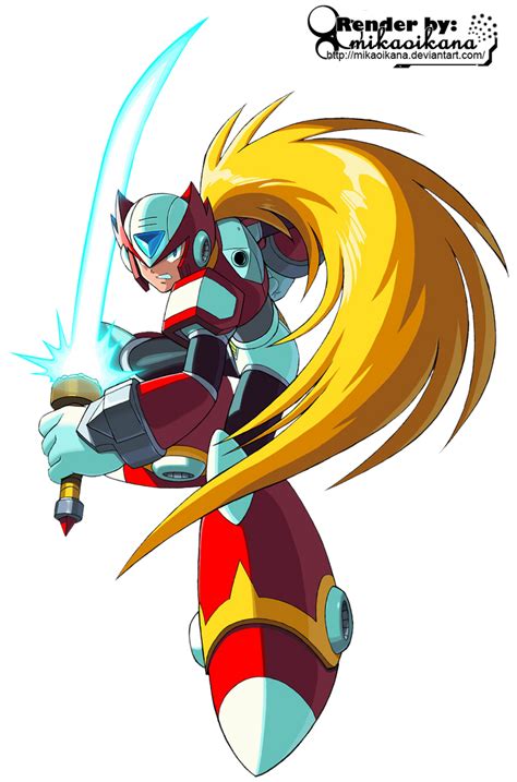 Megaman X5 - Zero Render by mikaoikana on DeviantArt