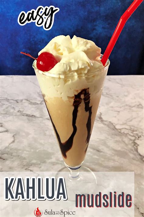 Kahlua Mudslide - Frozen Ice Cream Drink with Kahlua - Ovenspiration