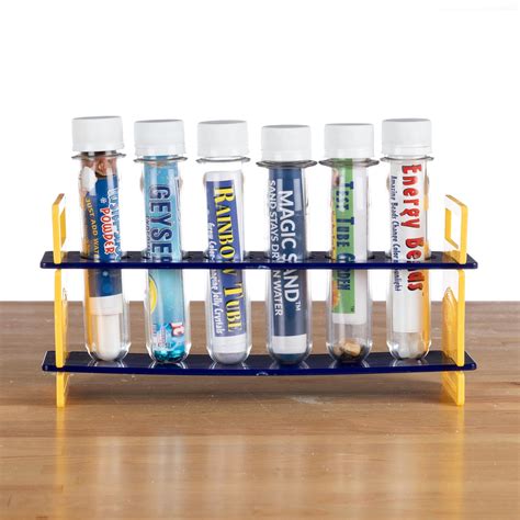 Six Test Tube Experiments in a Rack - Steve Spangler Science