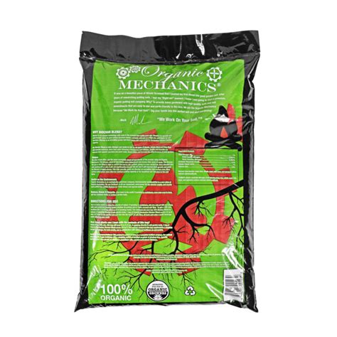 ORGANIC MECHANICS® Biochar Blend (1-0.4-1) - Organic Potting Soil - Organic Mechanics Soil