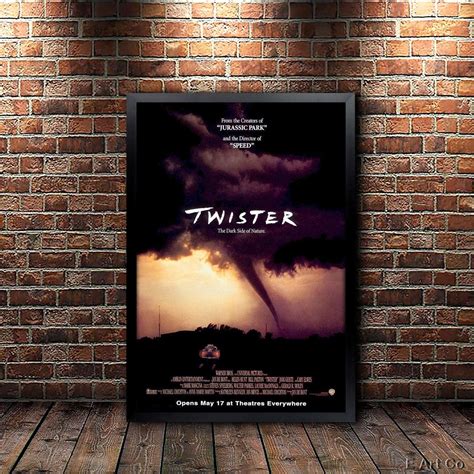 Twister Full Size Movie Poster Framed and Ready to Hang. - Etsy