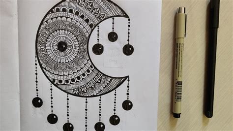 How to Draw Mandala Design For Beginners / Easy Mandala Art Drawing ...