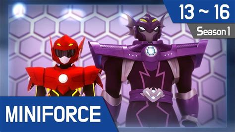 [Miniforce] Season1 Ep13~16 - YouTube