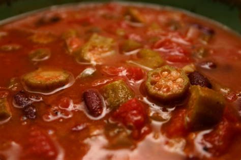 Vegetarian Okra Gumbo Recipe with Kidney Beans | HubPages