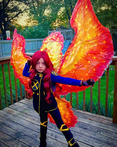 Jean Grey, Phoenix, Fire Wings, Phoenix Wings, Cosplay, x-Men, Props ...