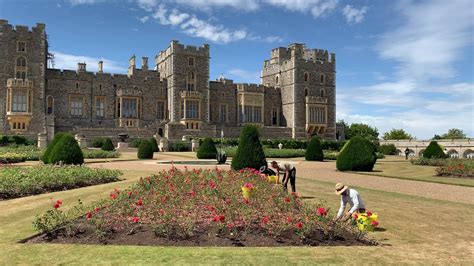 Windsor Castle’s East Terrace Garden opens to the public for the first ...