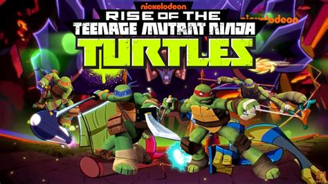 Rise Of The TMNT Intro With 2012 Theme - YouTube