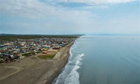 Aerial view of Nome : r/alaska