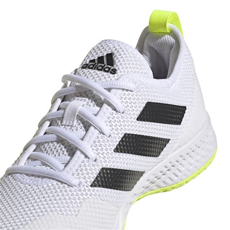 Adidas Court Control Tennis Shoes - White/Black | PGA TOUR Superstore