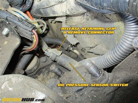 6.5L GM Diesel Oil Pressure Sensor/Switch Replacement Guide